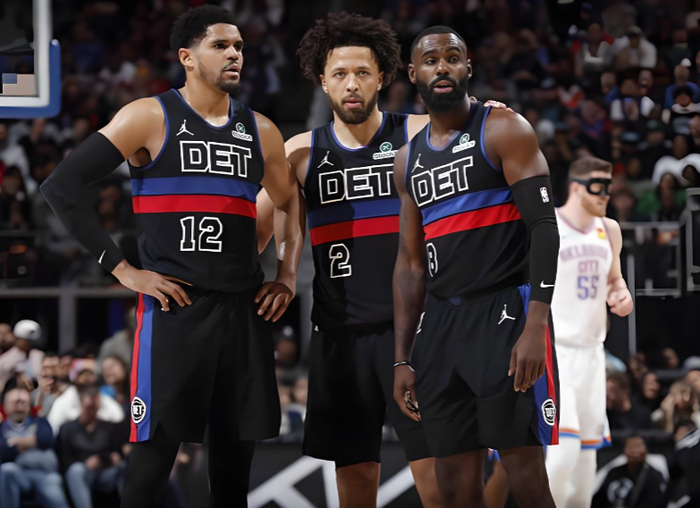 活塞三月战绩波动暴露外线短板，季后赛前景堪