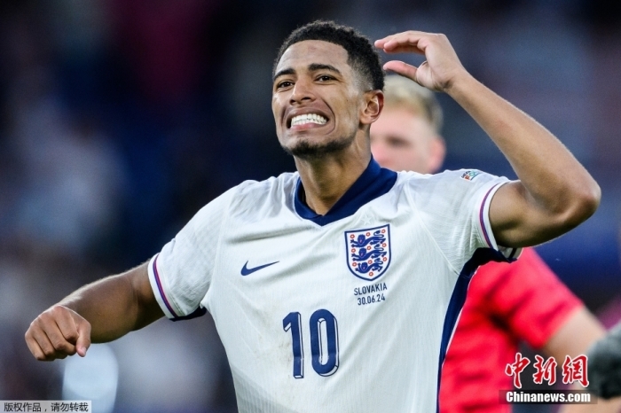 英格兰绝地逆转斯洛伐克晋级八强 西班牙大胜格